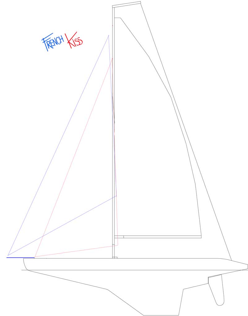 French Kiss Mini12 voilier : profil