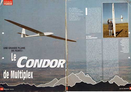 Essai Condor Multiplex Modele Magazine