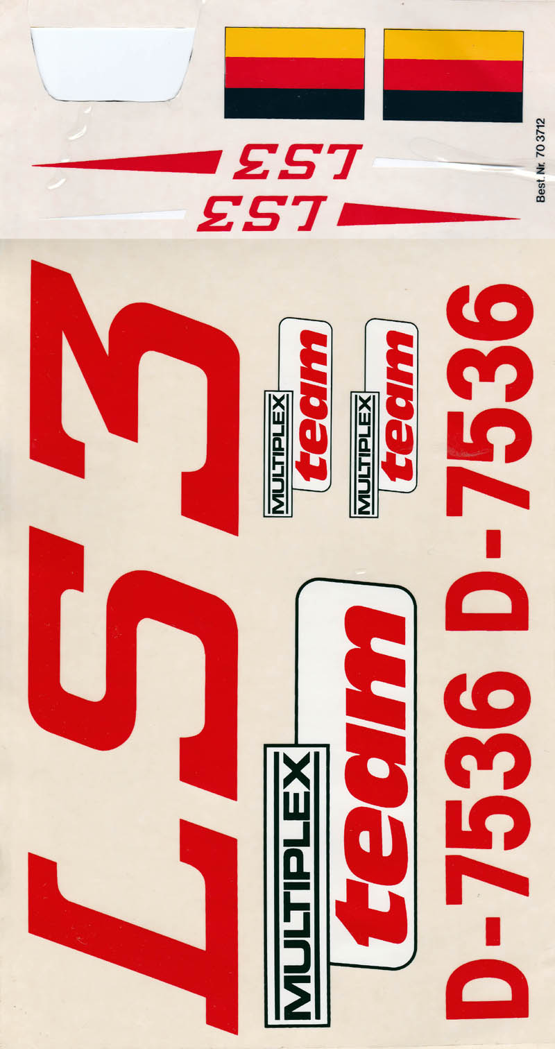 214049 Multiplex LS3 CS (1984) stickers